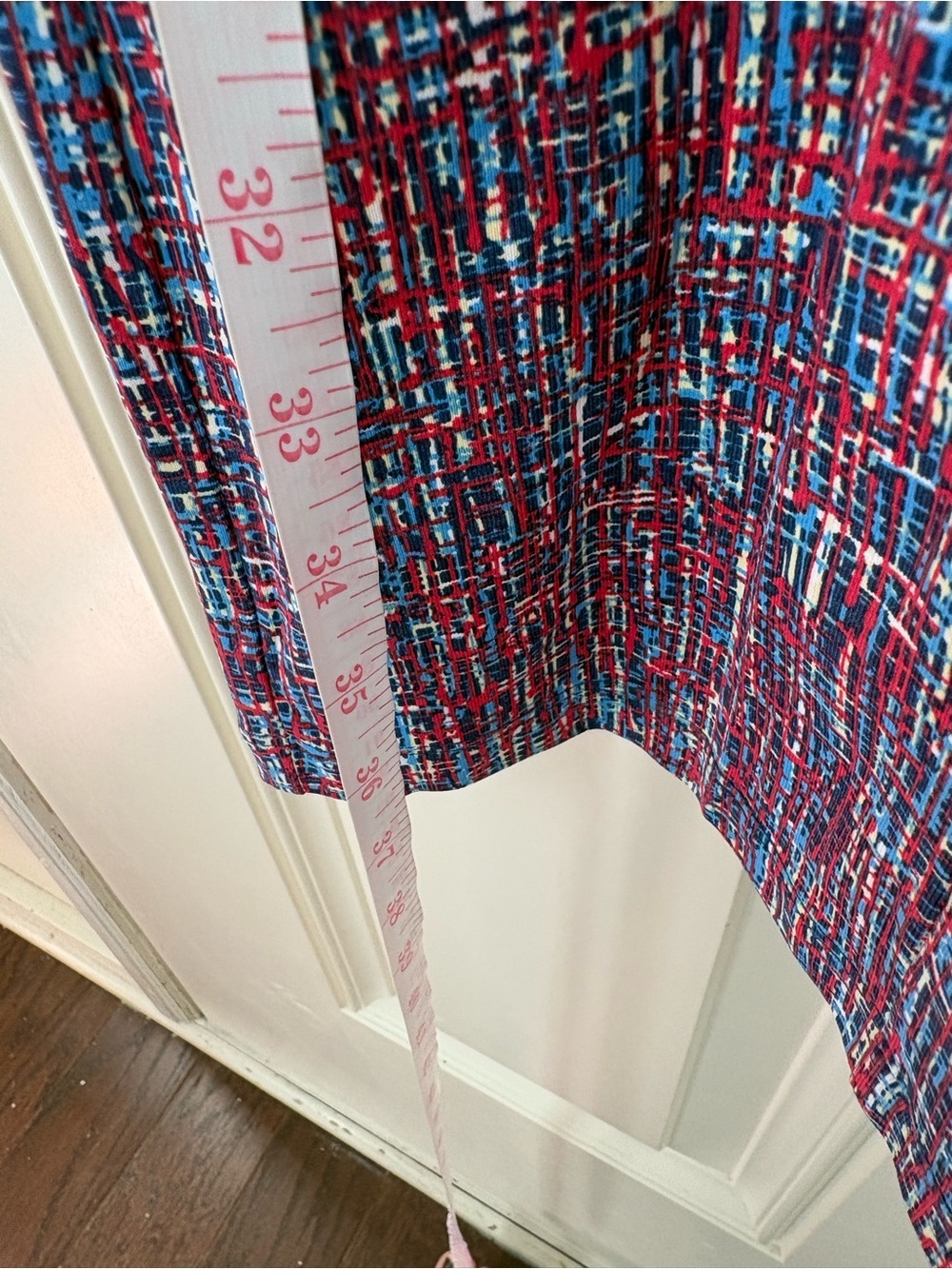 J. McLaughlin Ivana Dress in Splatter Grid Print in Catalina Cloth - Picture 3 of 6